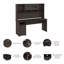 Bureau d'ordinateur avec huche Ozro-1088607799-1120344957