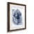 Papier, cadre noyer
