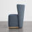 Geelt Upholstered Wingback Dining Chairs with Casters-1825956344