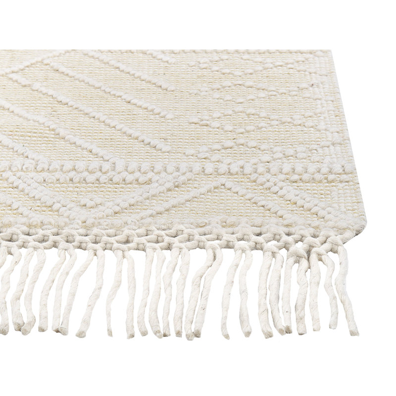 Gaspah Geometric Hand Woven 160cm X 230cm Area Rug