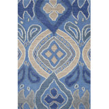 Contemporary Hand Knotted Wool Geometric Area Rug
