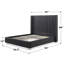 Structure de lit en velours Jeffrey-498803111-498803108