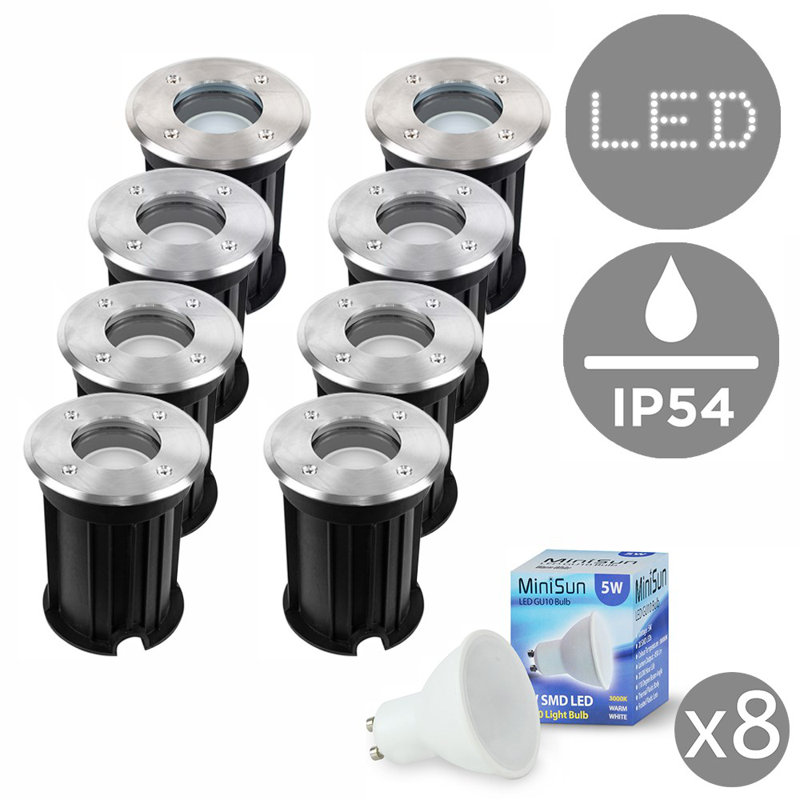 Bulma Silver LED Well (Transformer Included), LED Bulb Included