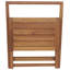 Spa Mantis 20" W Teak Shower Bench