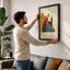 Solitary Reflection Modern - Framed Print-2038841683-2038841685