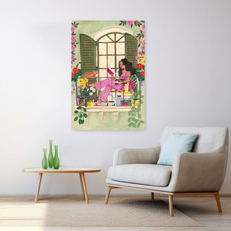 Art contemporain Art contemporain, H 48 po x l 32 po