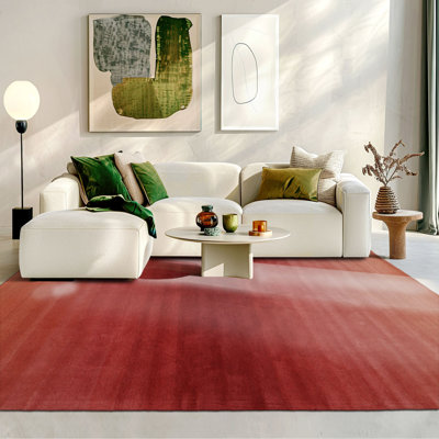 Tapis de couloir dégradé en laine avec dégradé audacieux LoomBloom