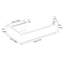 Ensemble d'accessoires de salle de bain en nickel brossé 8 pièces, ensemble de quincaillerie de salle de bain en acier inoxydable, ensemble de barre à serviettes de bain, porte-serviettes mural pour salle de bain.