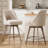 Mangu Upholstered Swivel Stool -1238722646