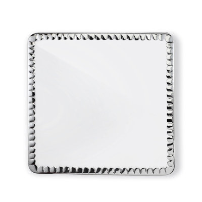 Frame Silver-plated Brass, Insert Plexiglass. Placemat