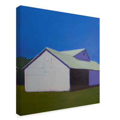 Lonely Barn by Carol Young - Painting Print on Canvas