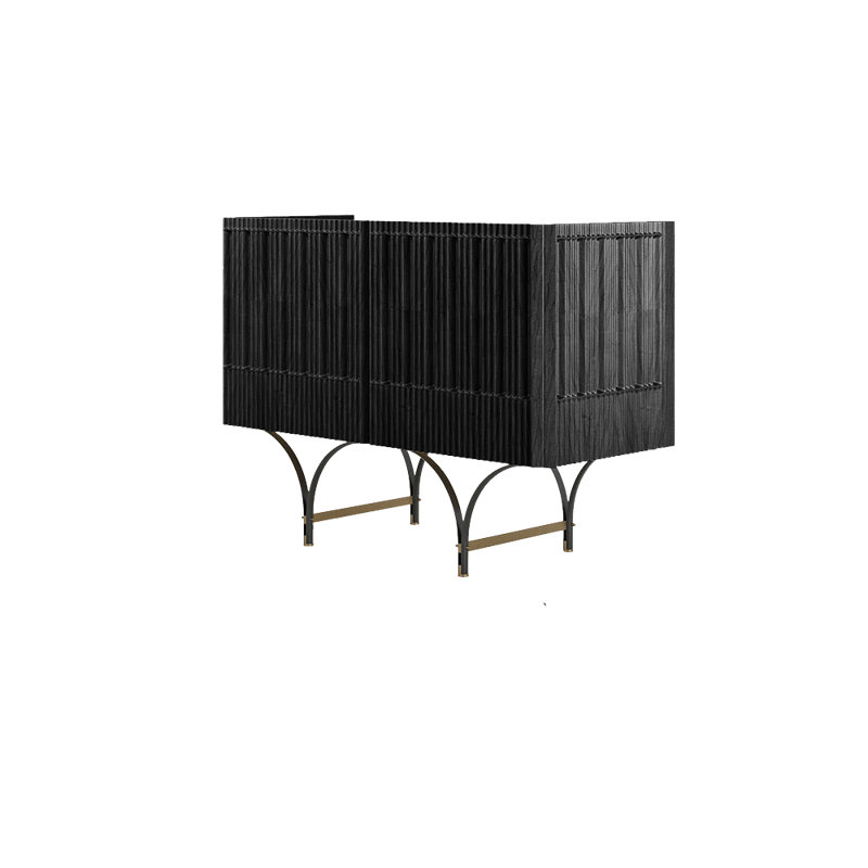 Armoire d'appoint laquée luxueuse
