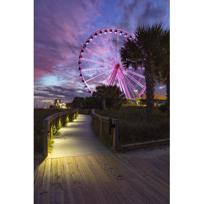 Myrtle Beach Boardwalk by DaveAlan - Print