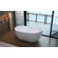 Baignoire de trempage autoportante en acrylique 59 po. X 29 po.