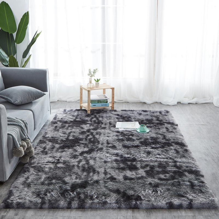 Chalan Solid Colour Shag Area Rug