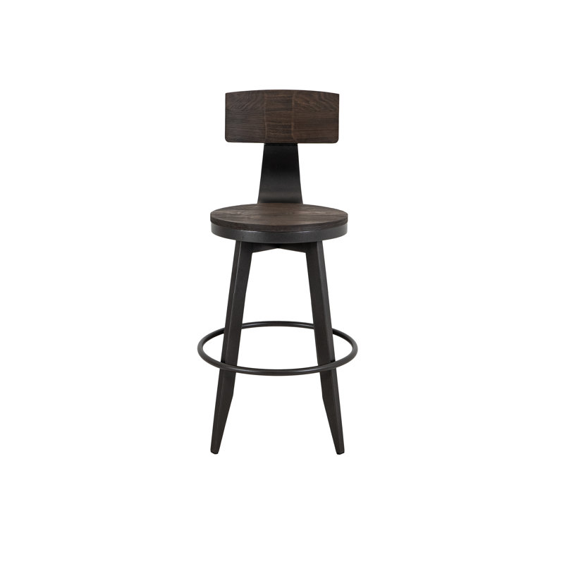  Tabouret de bar avec siège rembourré, Tabouret de comptoir (siège d'une hauteur de 24 p