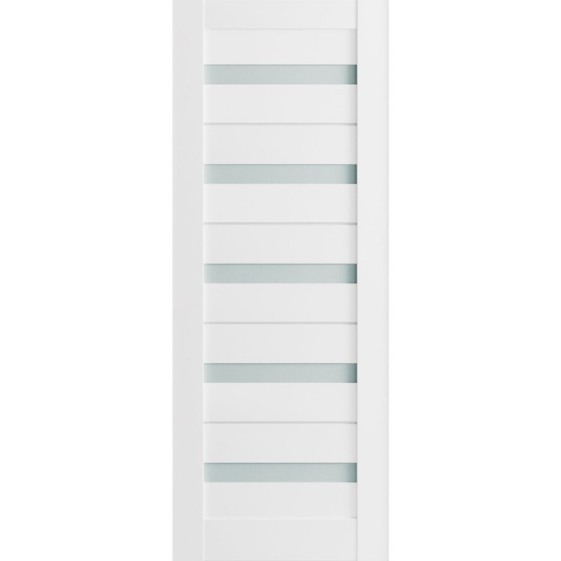 Dalle de porte standard en bois manufacturé massif Quadro, 24 po x 80 po