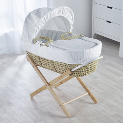 Moses Basket with Bedding with Mattress