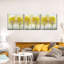 Trees Autumn Yellow Trees, ensemble de 3 reproductions sur toile 3 pièces-93062800