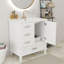 Ensemble de meuble-lavabo simple 30 po avec plateau Shamair-345501103