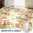 Garvee Washable Rug 3x5 Vintage Floral Rug Non Slip, Low Pile Thin Foyer Mat, Soft Non Shedding Indoor Carpets, Foldable Printed Floor Covering for Entryway Laundry Room, Beige-1996735539