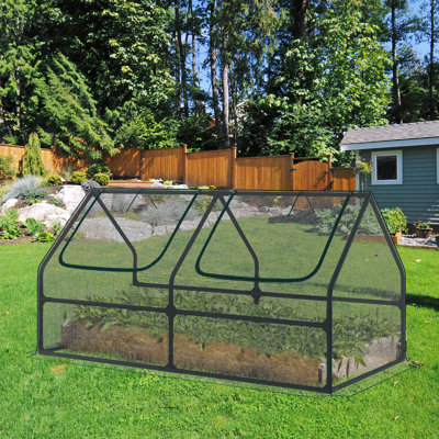6'X3'x3' Mini Greenhouse, Includes 3 Covers