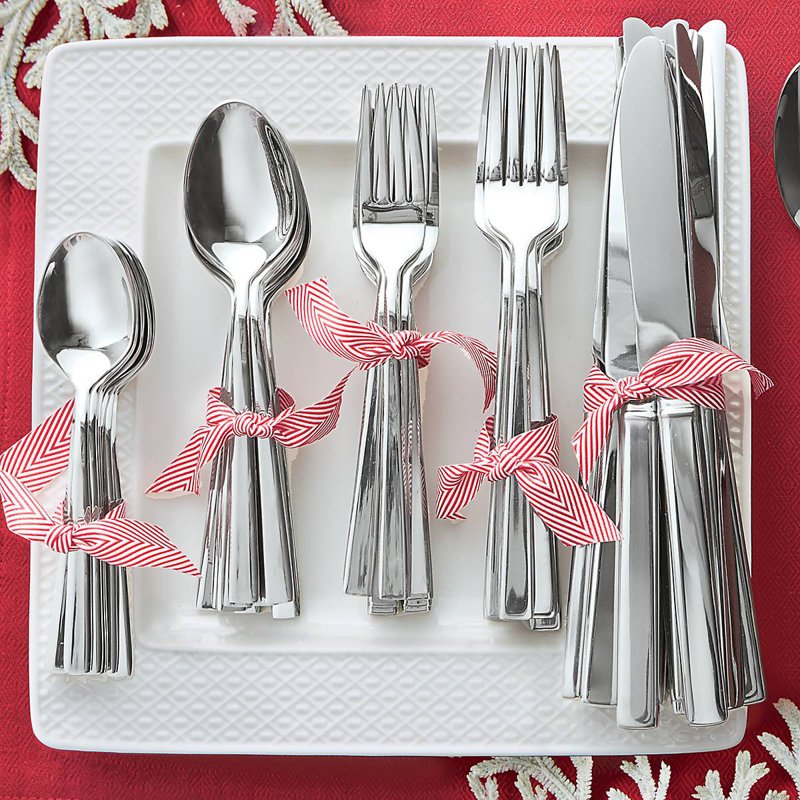 65 Piece Flatware Set, Service for 12
