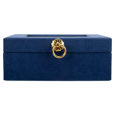 Card Set Suede Navy With Great Love