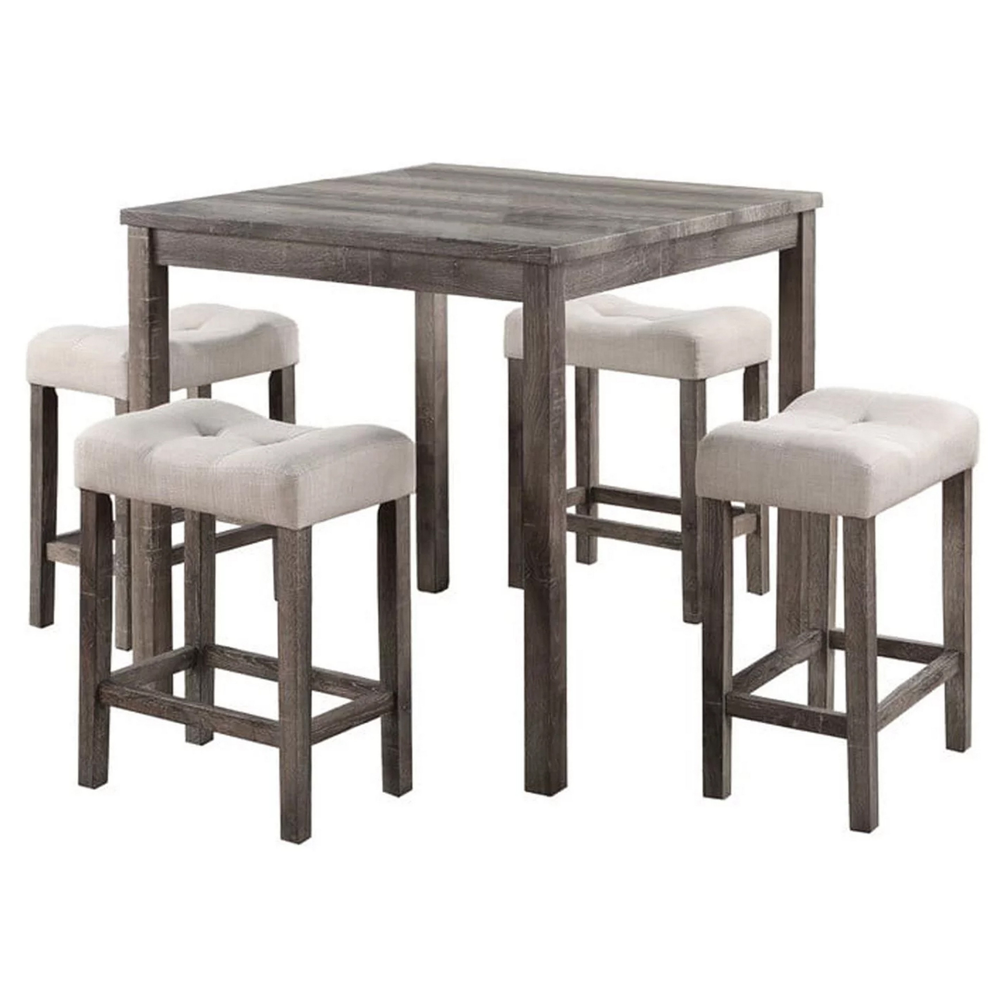 Red Barrel Studio® 5 Piece Counter Height Table Set With 4 Stools