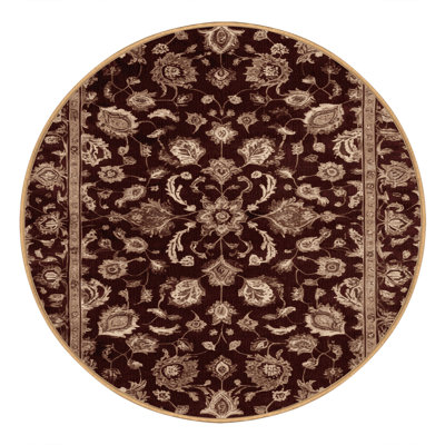 Tapis brun turc lavable à la machine