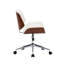 Kimpel Faux Leather Mid-Century Office Chair-279099721