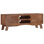 Meuble télé en bois de manguier brut 43,3 po x 11,8 po x 15,7 po