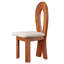 Chaise de salle à manger avec pieds en bois (ensemble de 2)-1322782363-1322782361