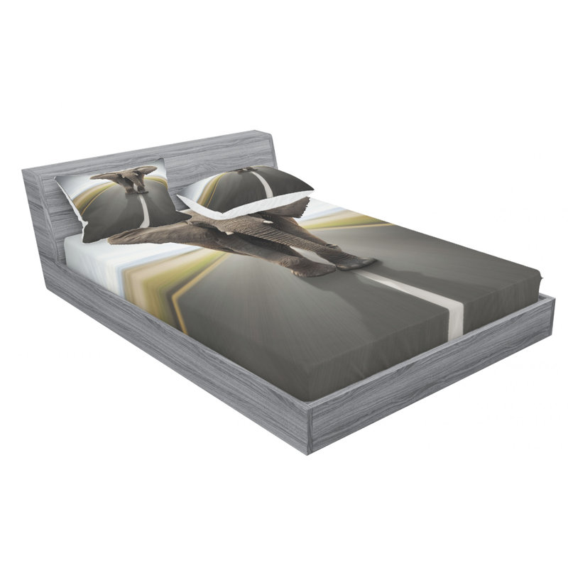 Microfiber Sheet Set, Full Sheet Set with Fitted Sheet