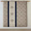 Ensemble de literie pour lit très grand 7 pièces bleu marine - Texture douce-118022659-118022661