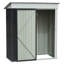 Aundreya 5ft.W x 3ft. D Metal Pent Tool Shed