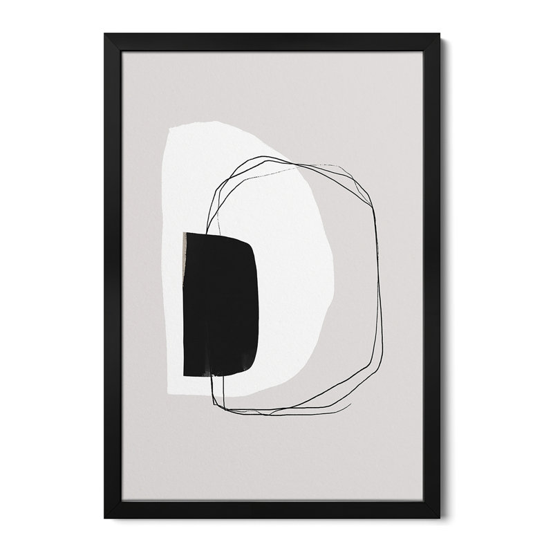 Minimal Harmony - reproduction d'art murale - affiche de galerie, H 32 po x l 24 po