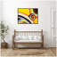 «Retro Bright Abstract True Color 2» par Grant Mahr, reproduction d'art sur toile encadrée