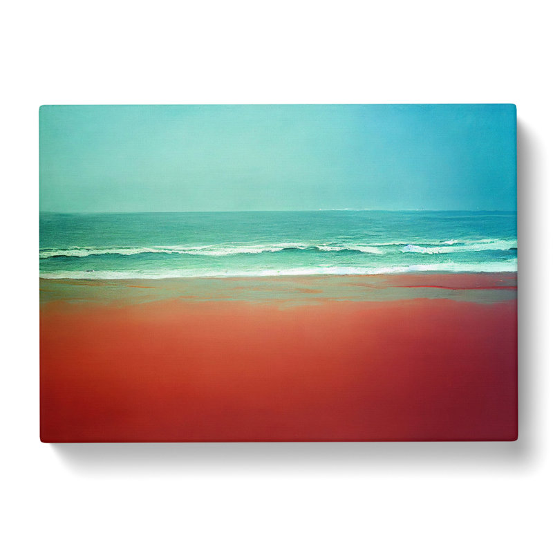 Beach Trance - Wrapped Canvas, 35cm H x 50cm W x 3cm D