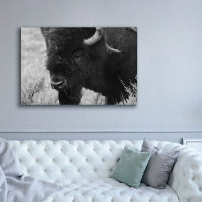 «Yellowstone Bison» par Lori Deiter, art mural sur toile