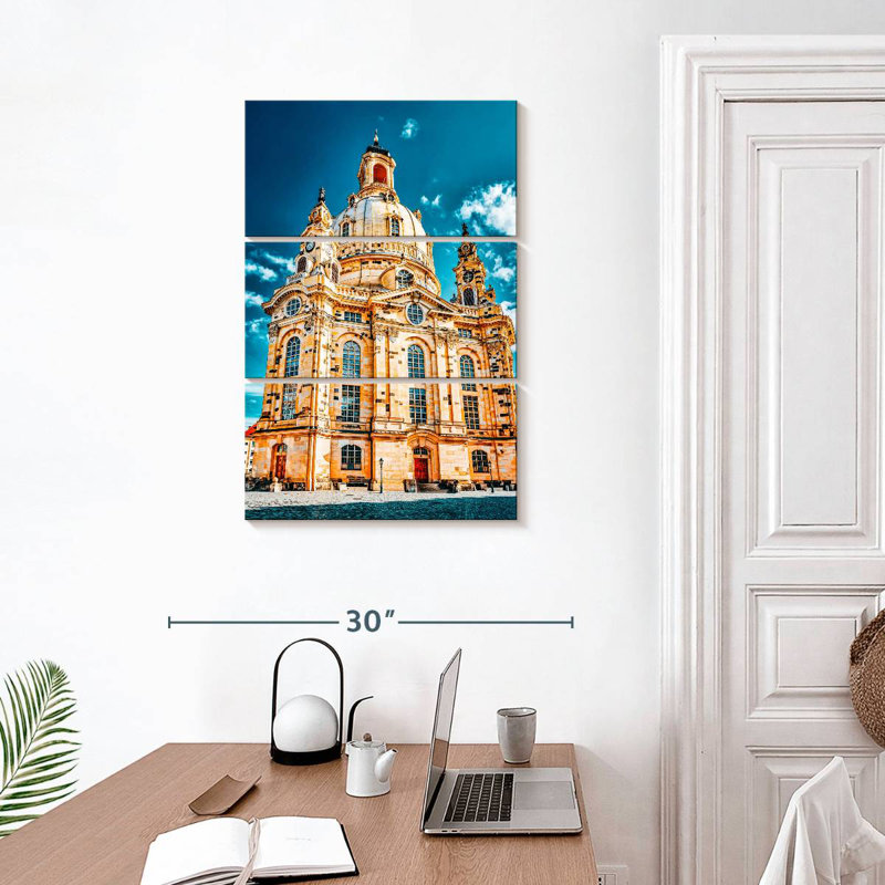 Adella Dresden Frauenkirche, H 32 po x l 20 po