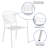 Oia Indoor-Outdoor Steel Patio Arm Chair with Round Back-20394778