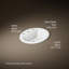Bryant Vitreous China Oval Drop-In Bathroom Sink with Overflow-291120169