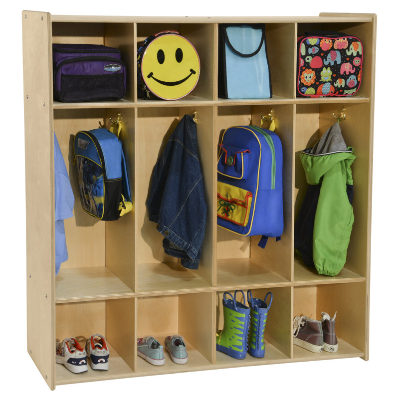 Contender Four Section Locker - Assembled