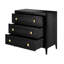 Alivya 90cm W 3 - Drawer Chest of Drawers