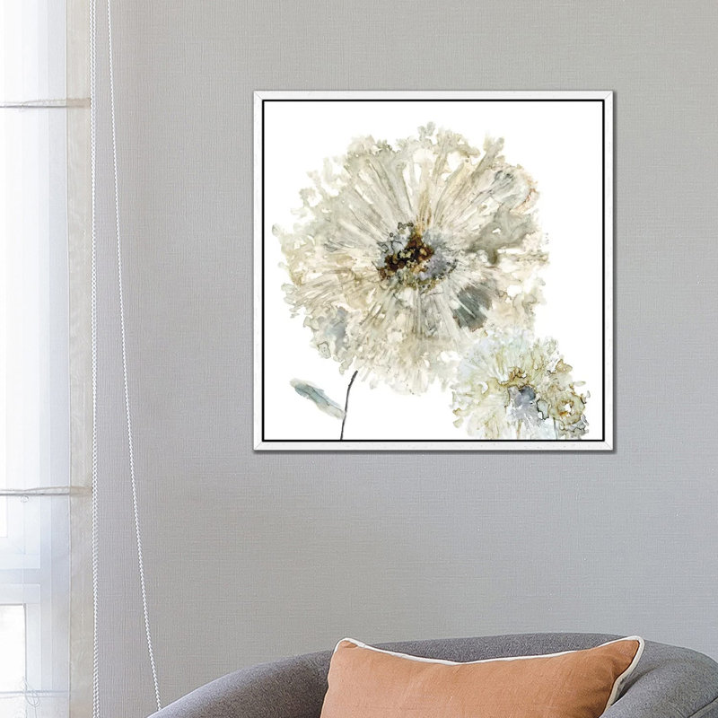 Glittering Mum II by Carol Robinson - Painting on Canvas, 66.04 cm H x 66.04 cm W, White Framed Canvas