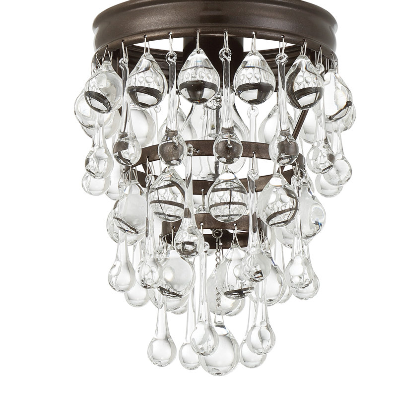 Luminaire suspendu à 1 lumière Alto, Bronze éclatant