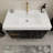 35.4" Wall-Mounted Single Bathroom Vanity Set-70381327