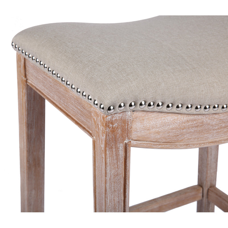 Tabouret de bar, Beige, Tabouret de comptoir (hauteur de l'assise 25,98 po