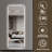 Led Backlit Full Body Mirror, Wall Mount Dressing Mirror, Adjustable Brightness, Horizontal/vertical Install, Dressing Room Living Room Decor